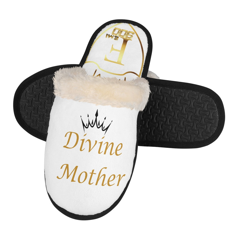 Divine Mother Fuzzy Slippers