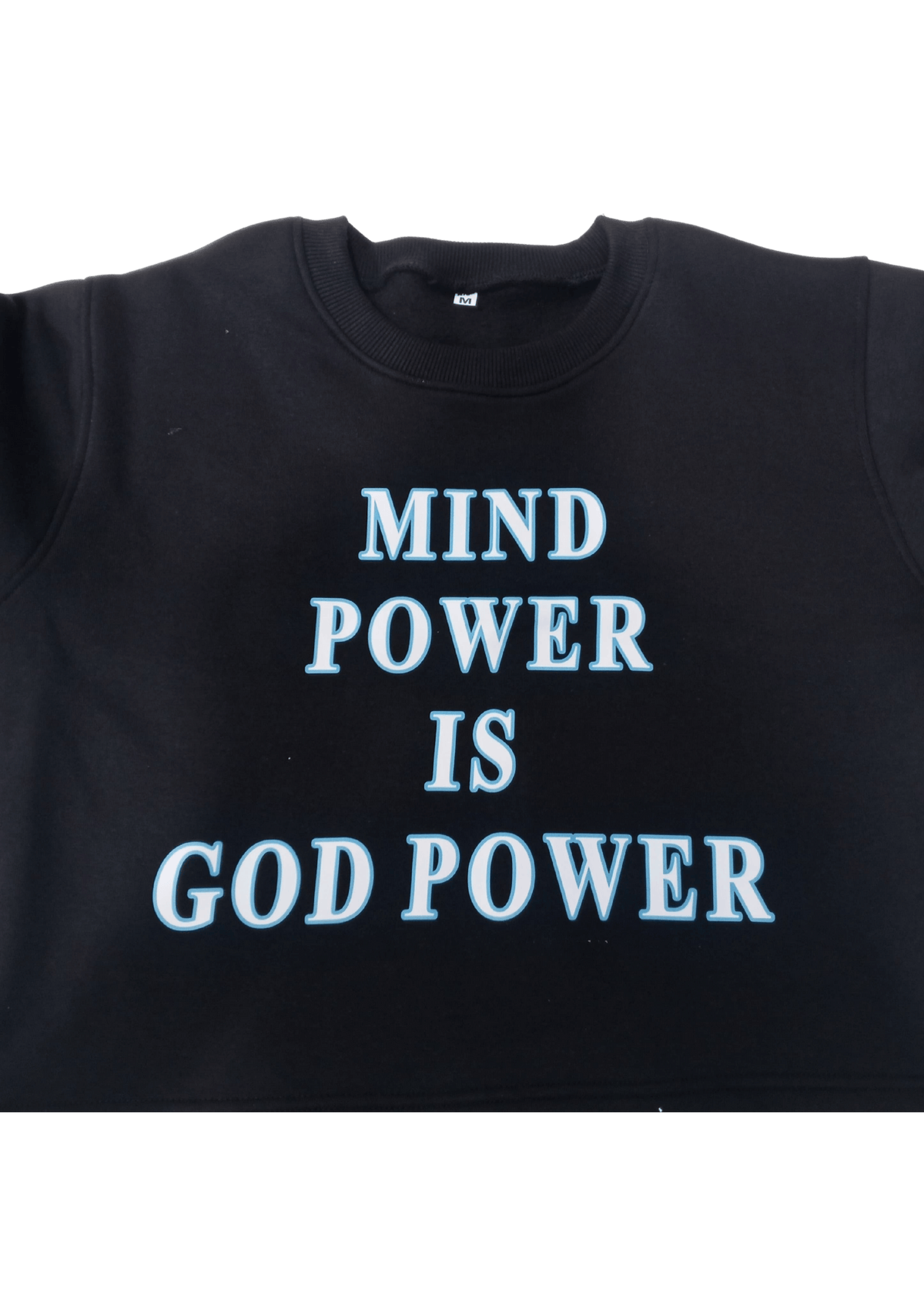 Mind Power Is GOD Power (Femi9 Crop Top) jogger set