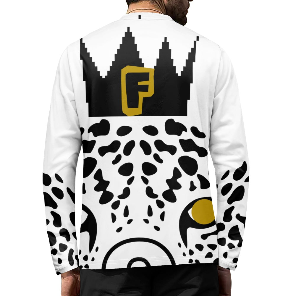 F Crown Jaguar All-Over Print Long Sleeve T-Shirt