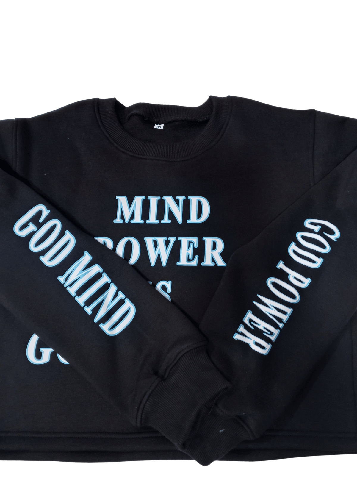 Mind Power Is GOD Power (Femi9 Crop Top) jogger set