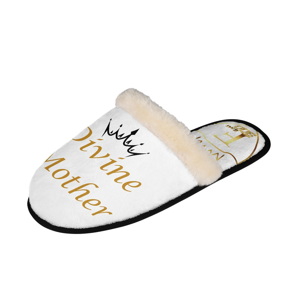 Divine Mother Fuzzy Slippers